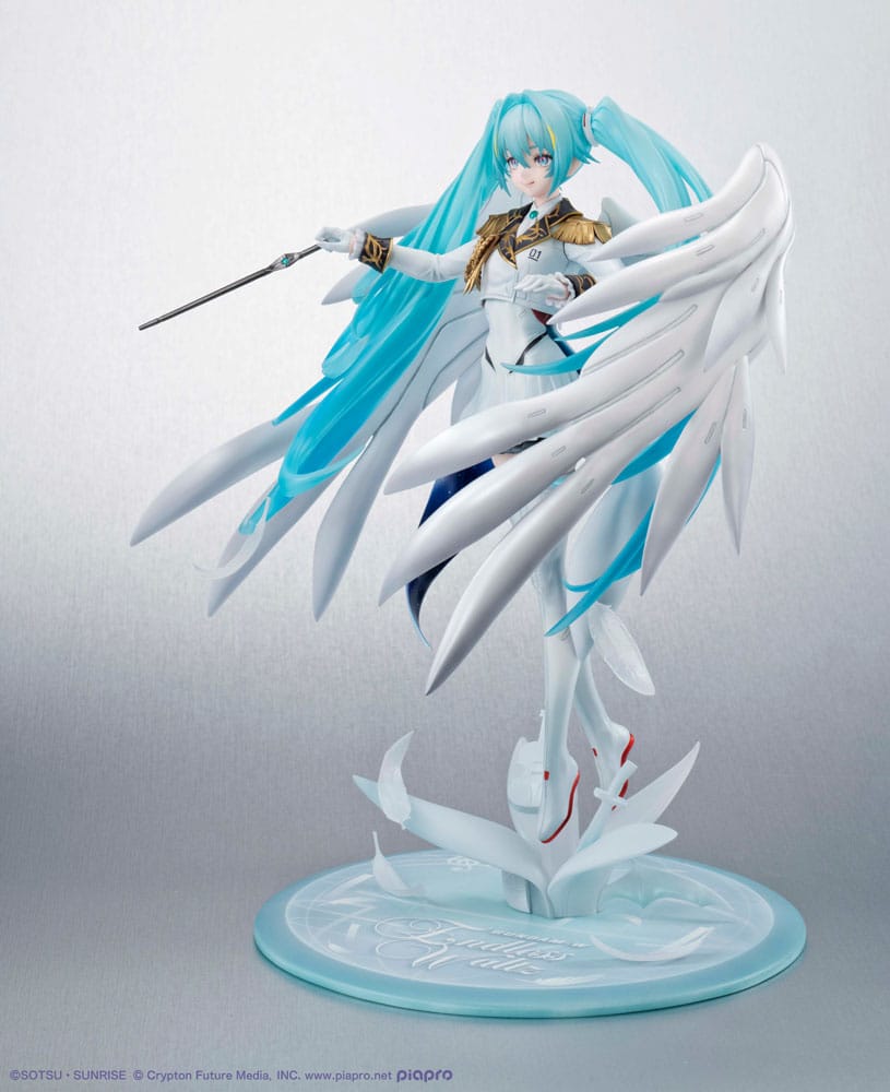 Mobile Suit Gundam x Hatsune Miku Lucrea PVC Figure Hatsune Miku x Wing Gundam Zero EW 45th Anniversary 27 cm - PRE-ORDER
