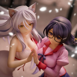 Nekomonogatari Monogatari Series PVC Figures Tsubasa Hanekawa Set (re-run) 19 cm