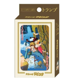 Studio Ghibli Castle in the Sky Playing Cards