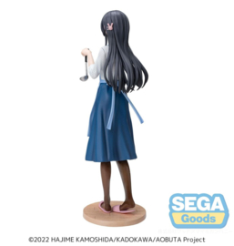 Rascal Does Not Dream of Bunny Girl Senpai Luminasta PVC Figure Mai Sakurajima Apron 14 cm