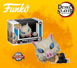 Demon Slayer Funko Pop Inosuke Hashibira Lounding Special Edition #1090