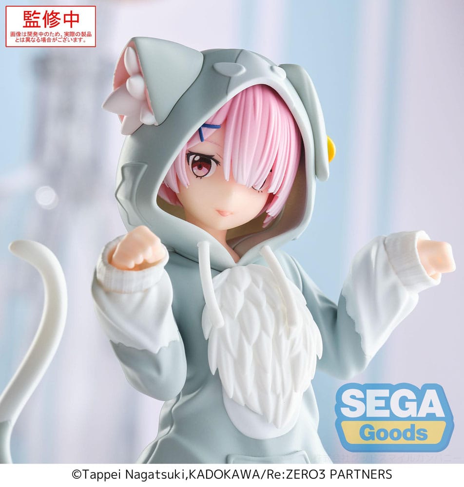 Re:Zero Starting Life in Another World Yumemirize PVC Figure Ram Mofumofu Pack 11 cm - PRE-ORDER