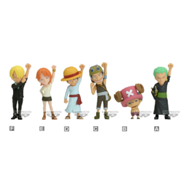 One Piece WCF Sign of our fellowship PVC Figure Assortiments 12 Figures 7cm