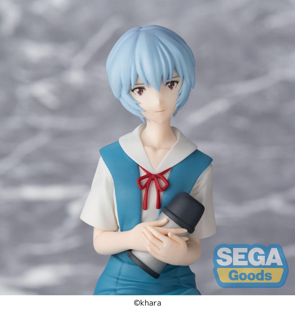 Rebuild of Evangelion PM Perching PVC Figure Rei Ayanami Evangelion New Theatrical Edition 14 cm - PRE-ORDER