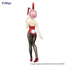 Re: Zero - Starting Life in Another World BiCute Bunnies PVC Figure Ram Red Color ver. 29 cm