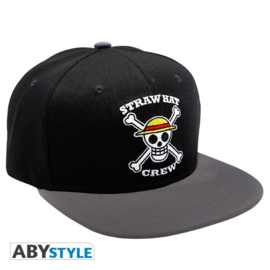 One Piece Snapback Cap Skull