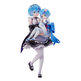 Re: Zero - Starting Life in Another World 1/7 PVC Figure Rem & Childhood Rem 23 cm