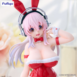 Super Sonico BiCute Bunnies PVC Figure Red Color Ver. 30 cm - PRE-ORDER