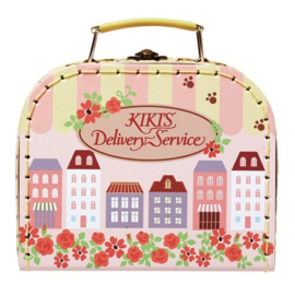 Studio Ghibli Kiki's Delivery Service Suitcase Jiji Flowers 12.5x15.6x6.8cm