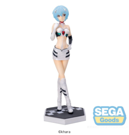 Neon Genesis Evangelion Luminasta PVC Figure Racing Rei Ayanami Pit Walk 21 cm