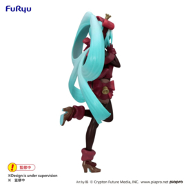 Hatsune Miku Exceed Creative SweetSweets Series PVC Figure Noel Raspberry Ver. 21 cm