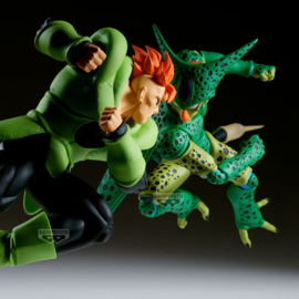 Dragon Ball Z Match Makers PVC Figure Cell (vs Android 16) 16 cm - PRE-ORDER