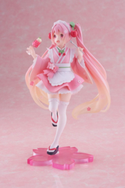 Hatsune Miku PVC Figure Newley Written Sakura Miku Japanese Cafe Ver. 18 cm - PRE-ORDER