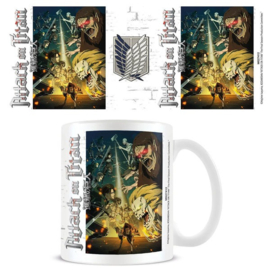 Attack on Titan Mug Special Ops Squad vs Titans