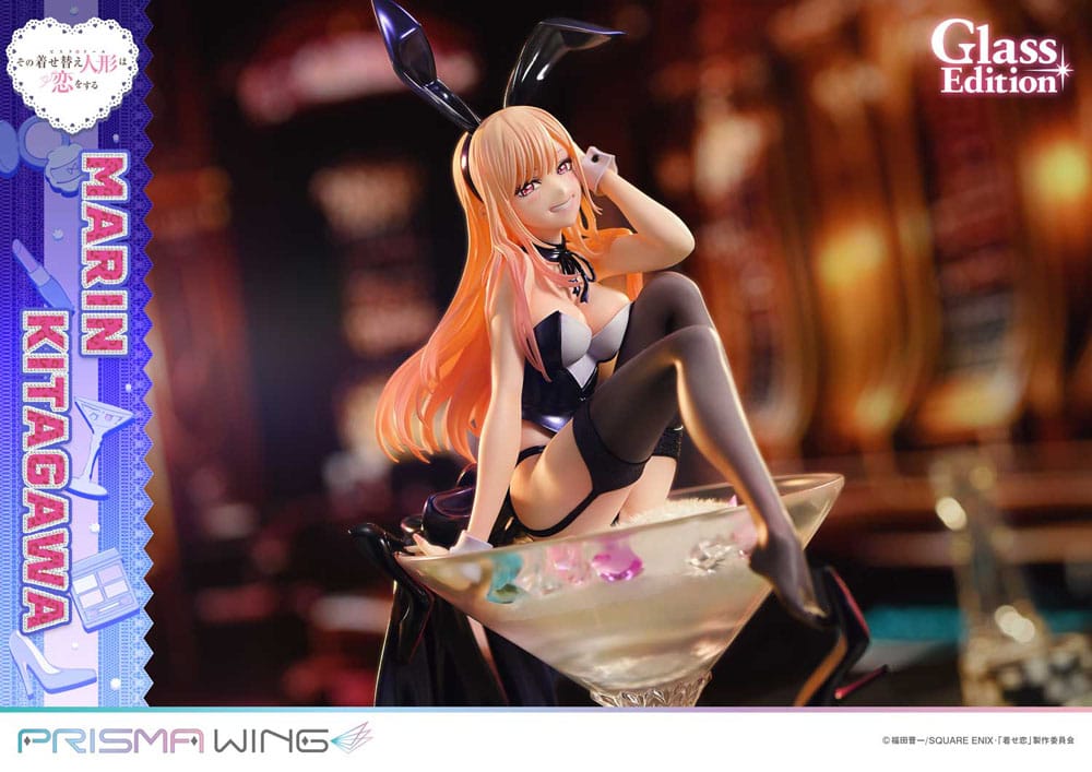 My Dress-Up Darling Prisma Wing 1/7 PVC Figure Marin Kitagawa Glass Edition 29 cm - PRE-ORDER