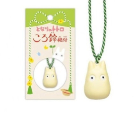 Studio Ghibli My Neighbor Totoro Strap Bell Netsuke Small White Totoro 3 cm