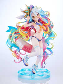 No Game No Life 1/7 PVC Figure Shiro: Sailor-Style Swimsuit Ver. 24 cm - PRE-ORDER