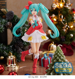 Hatsune Miku Series SPM PVC Figure Hatsune Miku Christmas 2022 Ver. 21 cm