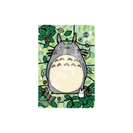 Studio Ghibli My Neighbor Totoro Stained Glass Style Jigsaw Puzzle (126 pcs) Big Totoro