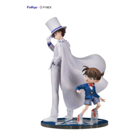 Case Closed F:NEX 1/7 PVC Figure Conan Edogawa & Kid the Phantom Thief 29 cm