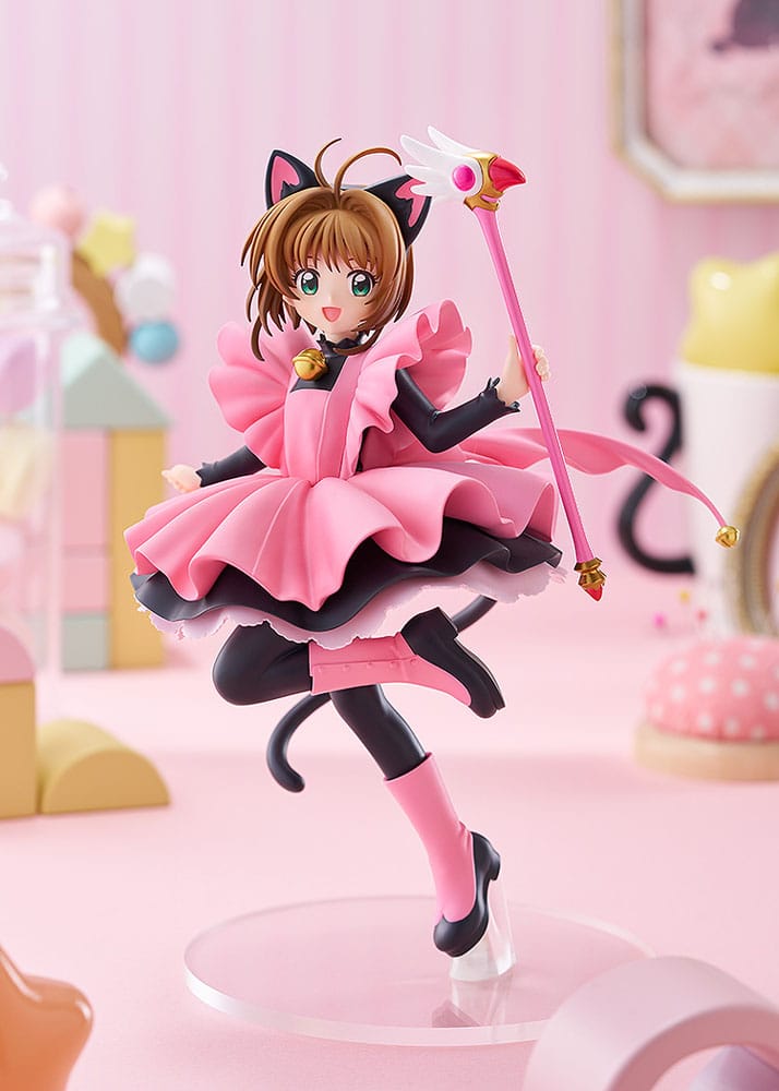 Cardcaptor Sakura Pop Up Parade PVC Figure Sakura Kinomoto: Black Cat Costume Ver. L Size 22 cm - PRE-ORDER