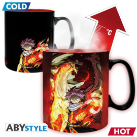 Fairy Tail Mug Heat Change - 460 ml - Natsu & Lucy