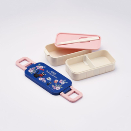 Studio Ghibli Kiki's Delivery Service Two Layer Lunch Box Jiji Flower garland
