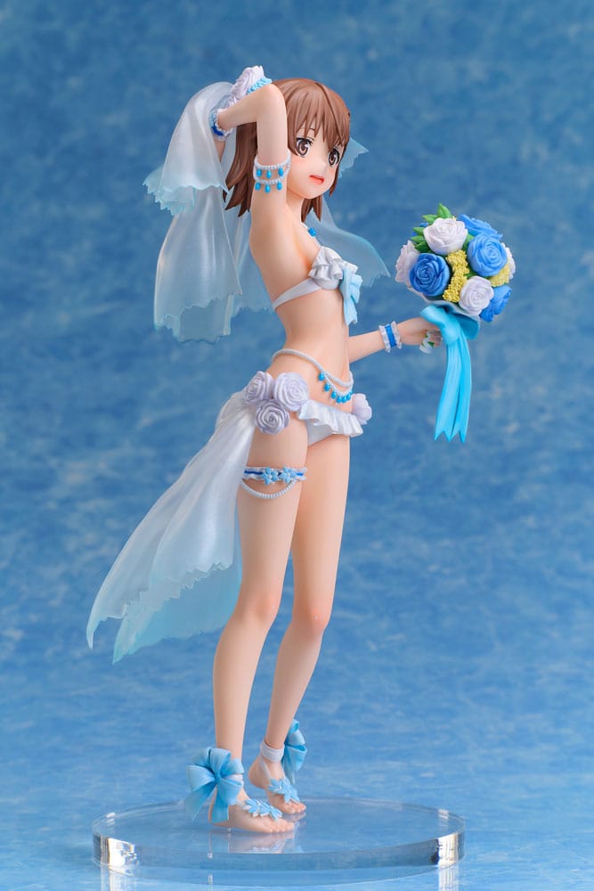 A Certain Scientific Railgun T 1/7 PVC Figure Mikoto Misaka Wedding Swimsuit Ver. 25 cm - PRE-ORDER