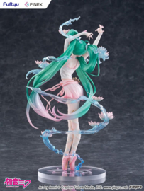 Hatsune Miku F:NEX 1/7 PVC Figure Water lily Ver. 27 cm - PRE-ORDER