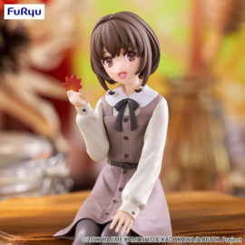 Rascal Does Not Dream Noodle Stopper PVC Figure Kaede Azusagawa Autumn Outfit Ver. 14 cm