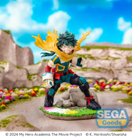 My Hero Academia: You're Next XrossLink PVC Figure Izuku Midoriya 14 cm
