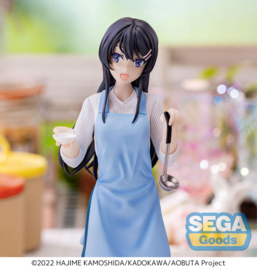 Rascal Does Not Dream of Bunny Girl Senpai Luminasta PVC Figure Mai Sakurajima Apron 14 cm