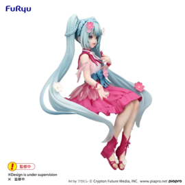 Hatsune Miku Noodle Stopper PVC Figure Flower Fairy Cosmos 14 cm