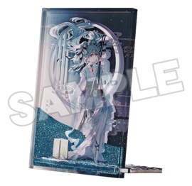 Character Vocal Series 01: Hatsune Miku Glitter Acrylic Block Hatsune Miku Han Gong Qiu Yue Ver. 15 cm - PRE-ORDER