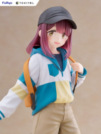 Laid-Back Camp Tenitol PVC Figure Ayano Toki 23 cm