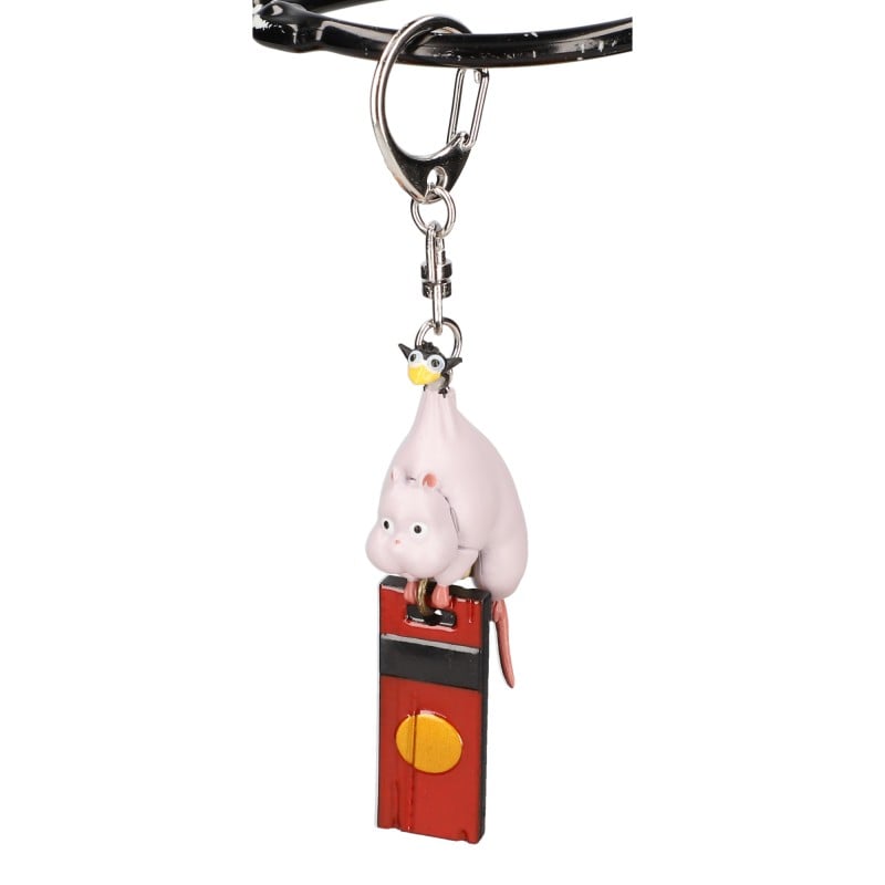 Studio Ghibli Spirited Away Keychain Boh Mouse and Bird