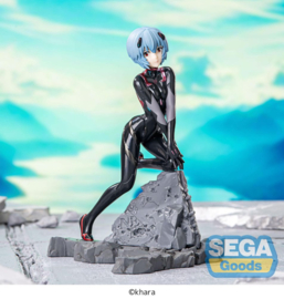 Neon Genesis Evangelion: 3.0+1.0 Thrice Upon a Time Luminasta PVC Figure Tentative Name : Rei Ayanami Vignetteum 30th Anniversary Ver. 19 cm