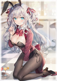 Momoko Illustration 1/7 PVC Figure Collection Bunny Chan 20 cm