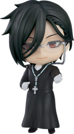 Black Butler: Boarding School Arc Nendoroid Action Figure Sebastian Michaelis: Sapphire Owl Ver. 10 cm - PRE-ORDER