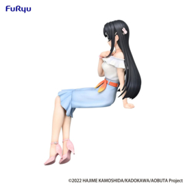 Rascal Does Not Dream of Bunny Girl Senpai Noodle Stopper PVC Figure Mai Sakurajima Summer Outfit Ver. 15 cm