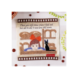 Studio Ghibli Kiki's Delivery Service Mini Towel Celluloid Bakery 25x25 cm