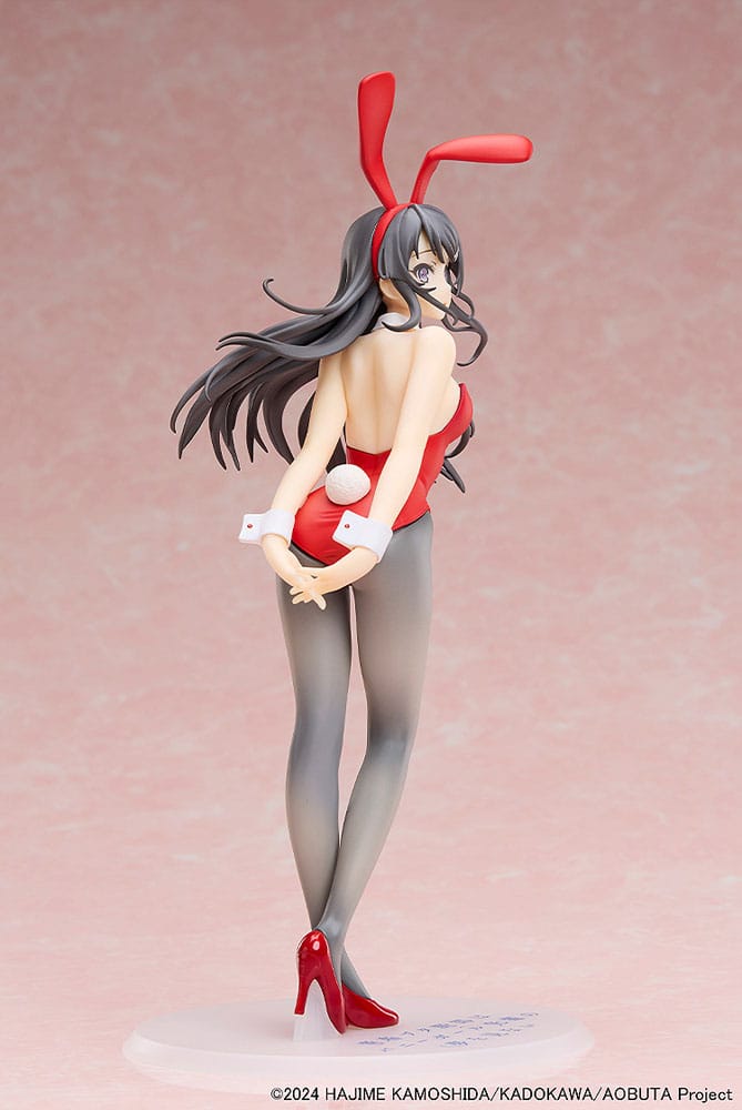 Rascal Does Not Dream of Bunny Girl Senpai 1/7 PVC Figure Mai Sakurajima Red Bunny Girl Ver. 27 cm - PRE-ORDER