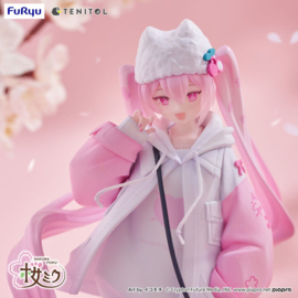 Hatsune Miku Tenitol PVC Figure Sakura Miku Cool style [petit] 19 cm - PRE-ORDER