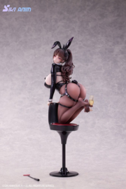 Original Character 1/6 PVC Figure Champagne and Bunny Girl Rose Black Stocking Ver. 31 cm - PRE-ORDER