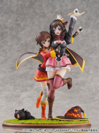 Konosuba: God's Blessing on This Wonderful World! SHIBUYA SCRAMBLE FIGURE 1/6 PVC Figure Megumin & Yunyun Futari wa Otomodachi Ver. 26 cm - PRE-ORDER
