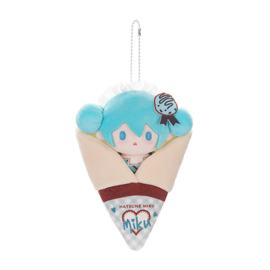 Hatsune Miku Keychain Pouch Crêpe Mascot A 15x17cm - PRE-ORDER