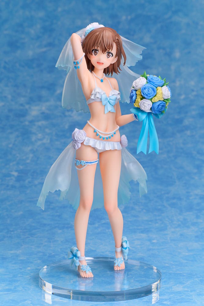 A Certain Scientific Railgun T 1/7 PVC Figure Mikoto Misaka Wedding Swimsuit Ver. 25 cm - PRE-ORDER