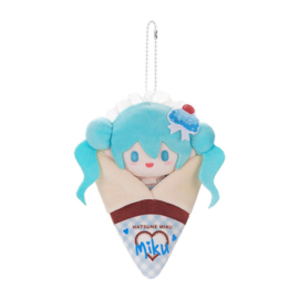 Hatsune Miku Keychain Pouch Crêpe Mascot C 15x17cm - PRE-ORDER