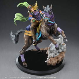 JoJo's Bizarre Adventure: Steel Ball Run PVC Figure Gyro Zeppeli & Valkyrie 31 cm - PRE-ORDER