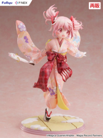 Puella Magi Madoka Magica Side Story Magia Record 1/7 PVC Figure Madoka Kaname Kimono Ver. 22 cm - PRE-ORDER